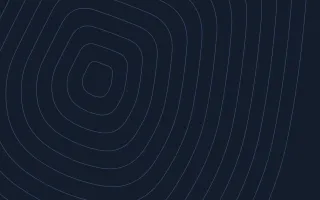 Flowline Navy III — dark blue ink wash background, variation III