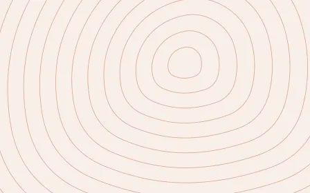 Flowline Rust — light beige and orange ink wash background