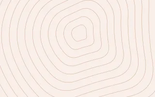 Flowline Rust II — light beige and orange ink wash background, variation II