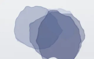Indigo Ink III — light blue and white ink wash background, variation III