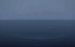 Blue Hour Island IV — dark blue island background, variation IV