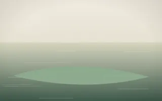 First Light Island — light beige and green island background
