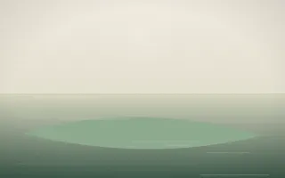 First Light Island IX — light beige and green island background, variation IX