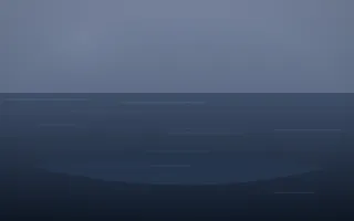 Moonlight Island III — dark blue island background, variation III