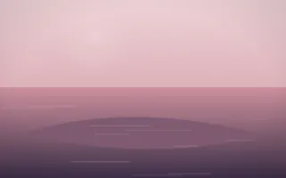 Rose Dusk Island IX — colourful red, pink and purple island background, variation IX