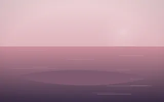 Rose Dusk Island VIII — colourful red, pink and purple island background, variation VIII