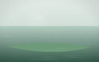 Spring Rain Island IV — light white and green island background, variation IV