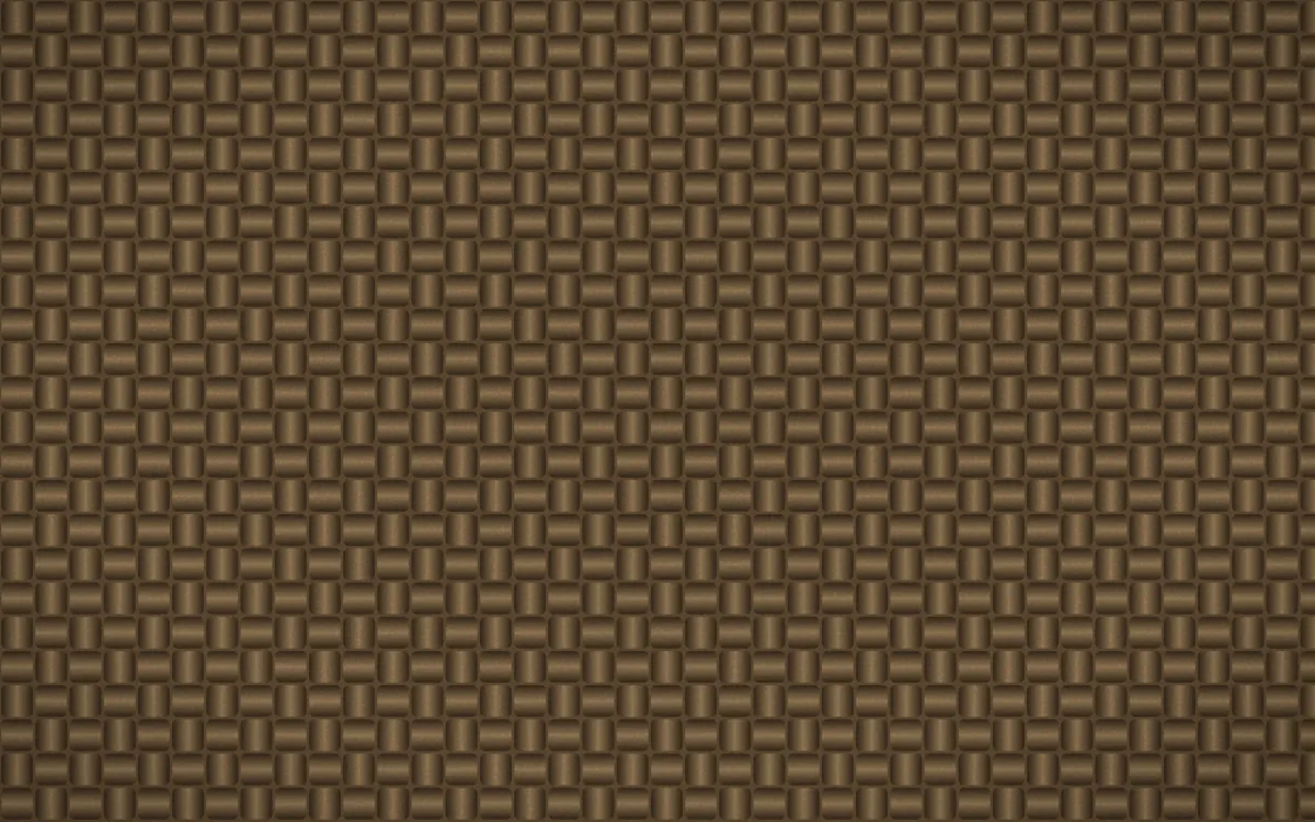Desert Oud Weave — dark brown and orange jute background