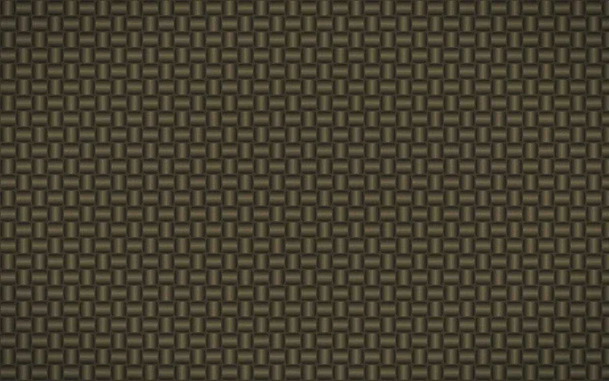 Highland Peat Weave — dark brown, yellow and grey jute background