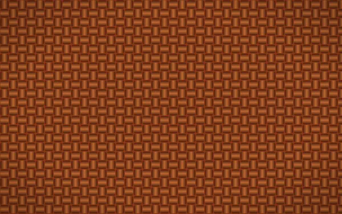 Momiji Maple Weave — colourful brown and orange jute background