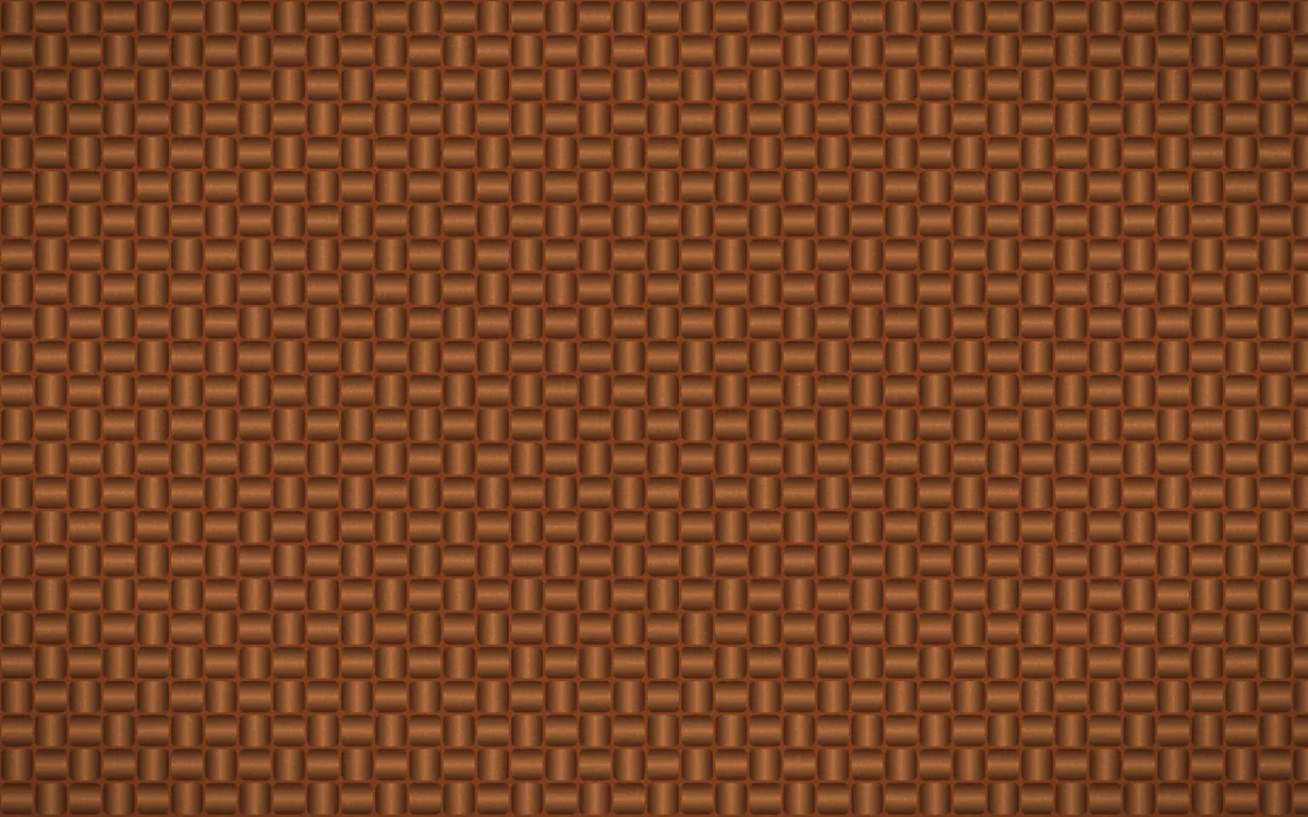 Outback Clay Weave — colourful brown and orange jute background