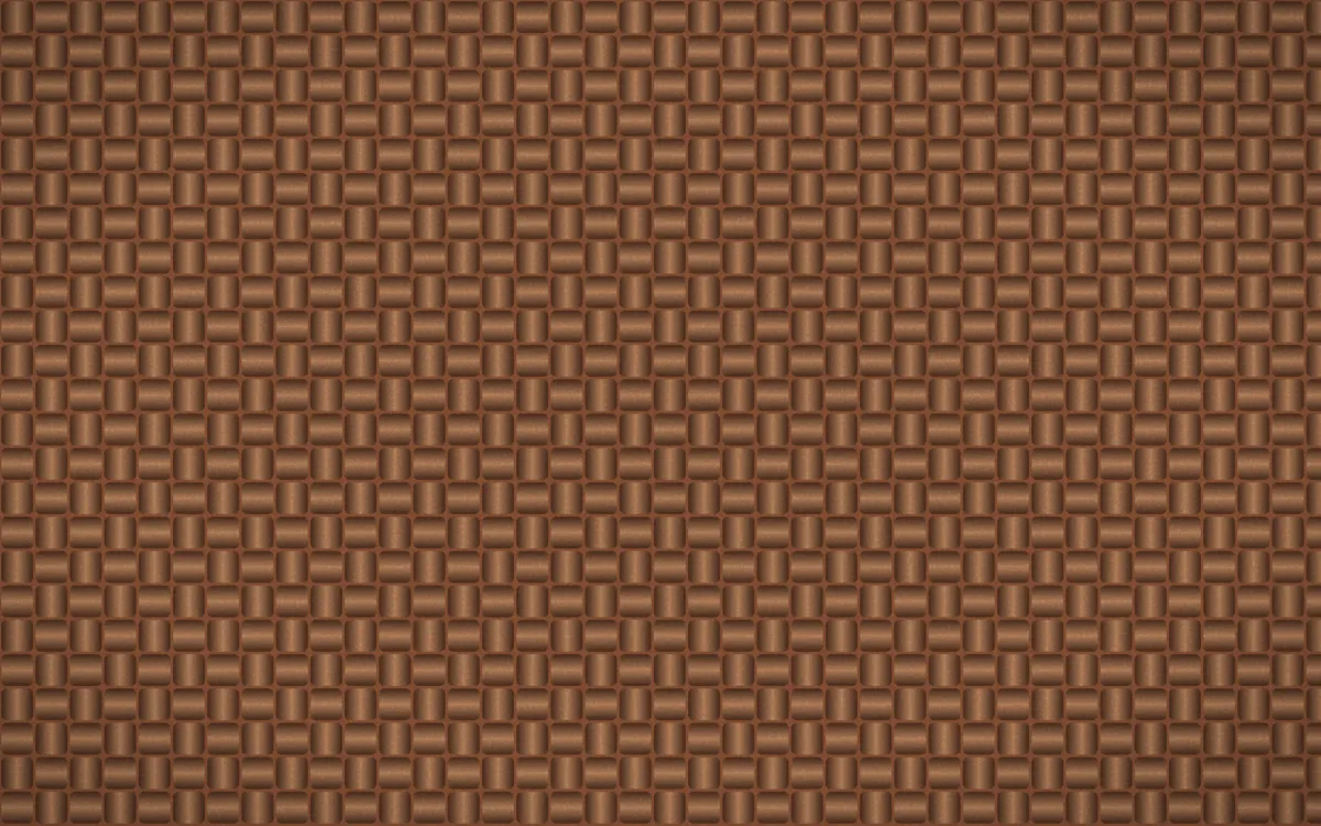 Santa Fe Adobe Weave — colourful orange and brown jute background