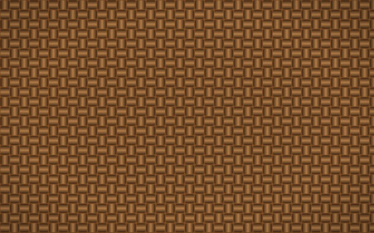 Savanna Clay Weave — colourful brown and orange jute background