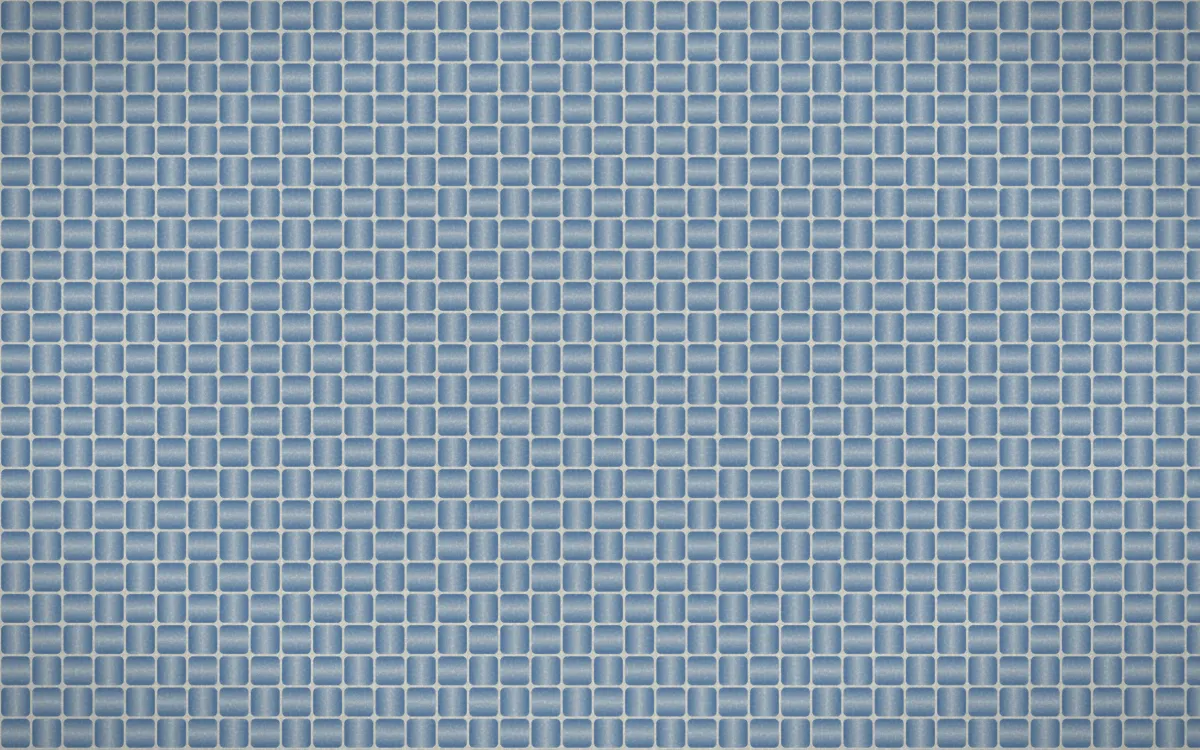 Talavera Puebla Weave — light white and blue jute background