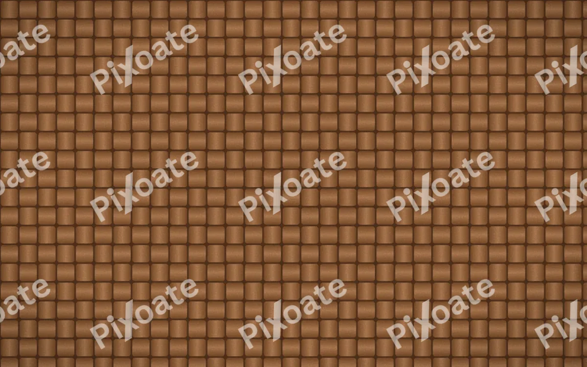 Terra Basket — colourful orange and brown jute background