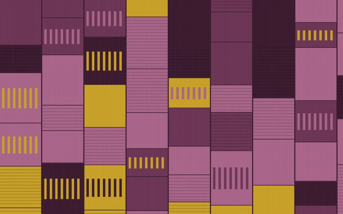 Andes Berry Strip Weave — colourful gold and pink strip-weave background
