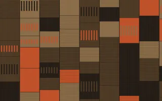Bamako Earth Strip Weave — colourful orange and brown strip-weave background