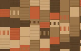 Cappadocia Strip Weave — colourful orange strip-weave background