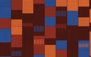 Cusco Weave Strip Weave — colourful blue, red and orange strip-weave background