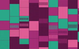 Holi Splash Strip Weave — colourful teal and pink strip-weave background