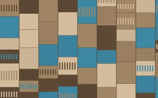 Manila Shell Strip Weave — colourful blue and orange strip-weave background