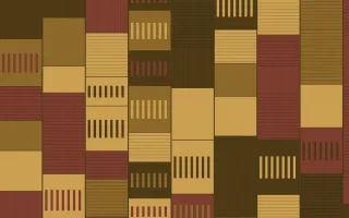Prague Gold Strip Weave — colourful brown and gold strip-weave background