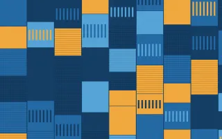 Côte d'Azur Strip Weave — colourful orange and blue strip-weave background