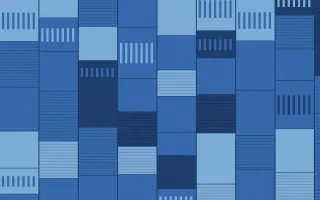 Santorini Strip Weave — colourful blue strip-weave background
