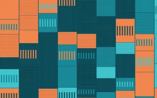 Tahiti Lagoon Strip Weave — colourful orange and teal strip-weave background