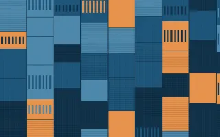 Titicaca Strip Weave — colourful orange and blue strip-weave background