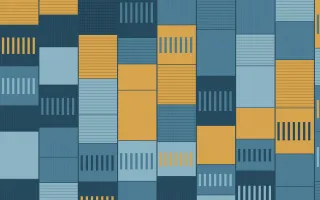 Udaipur Lake Strip Weave — colourful gold and blue strip-weave background