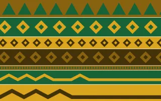Accra Gold Kilim — colourful brown, green and gold kilim background