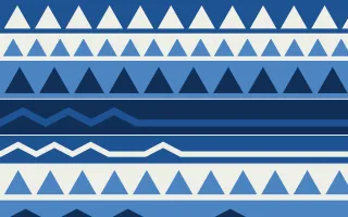 Aegean Noon Kilim — colourful blue and white kilim background
