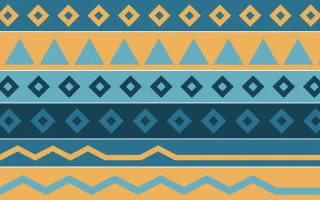 Algarve Sea Kilim — colourful blue, orange and teal kilim background