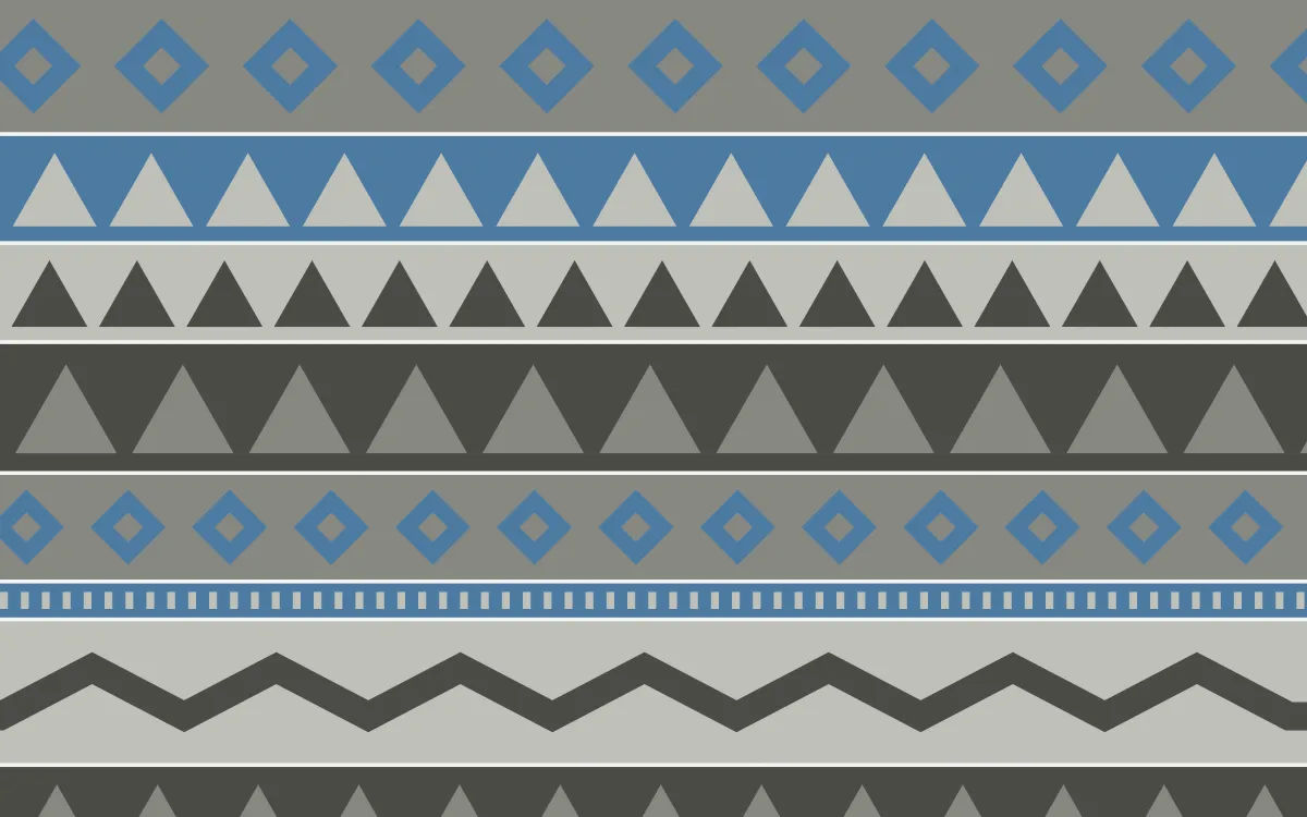 Alpine Chalk Kilim — colourful grey and blue kilim background