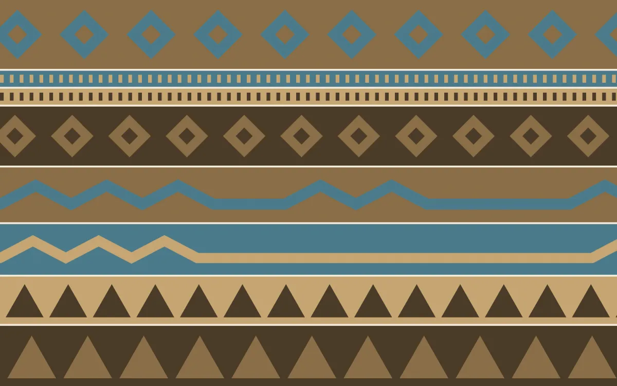 Atlas Sand Kilim — colourful orange and blue kilim background