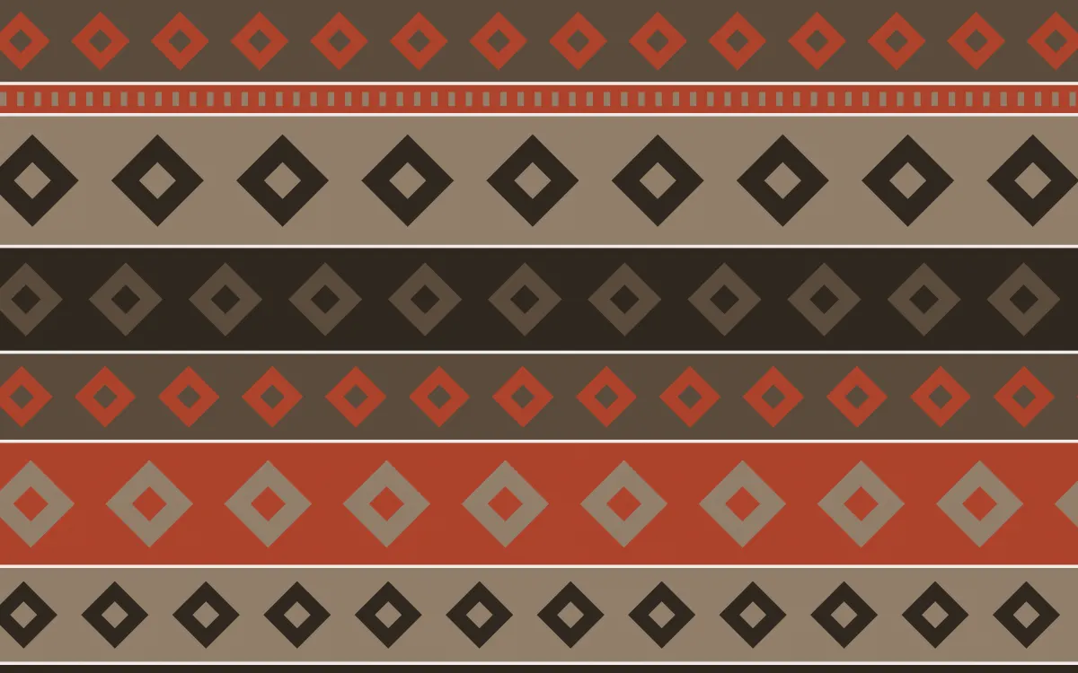 Brooklyn Loft Kilim — colourful brown, red and orange kilim background