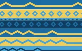 Capri Blue Kilim — colourful blue and gold kilim background