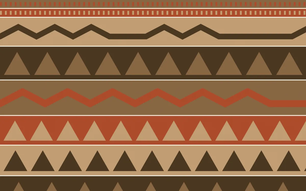 Chai Cream Kilim — colourful brown and orange kilim background