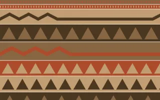Chai Cream Kilim — colourful brown and orange kilim background