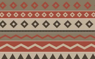 Copenhagen Hygge Kilim — colourful orange and red kilim background
