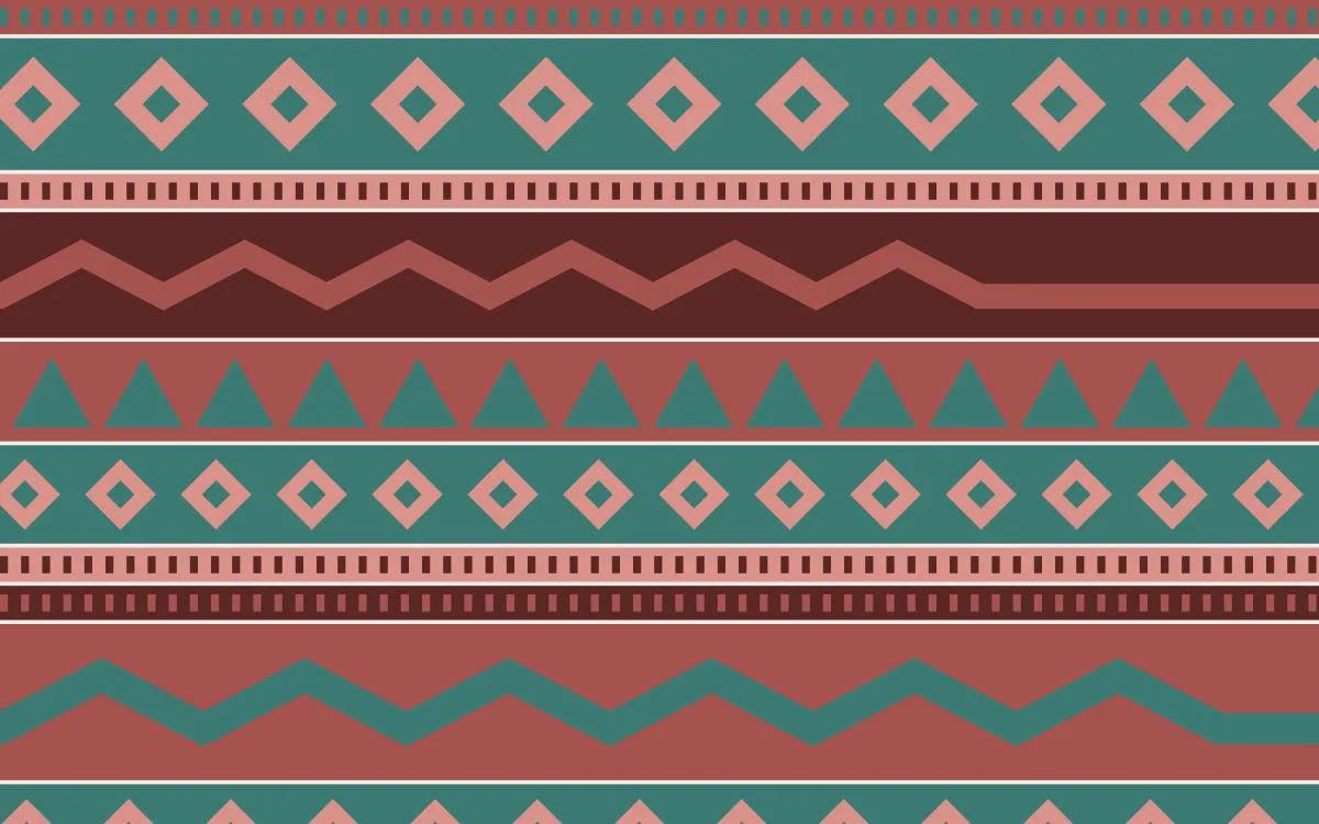 Damascus Rose Kilim — colourful red and teal kilim background