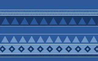 Delft Blue Kilim — colourful blue kilim background
