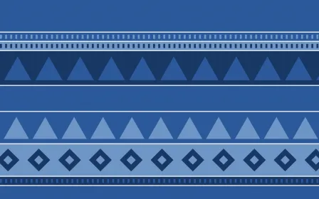 Delft Blue Kilim — colourful blue kilim background
