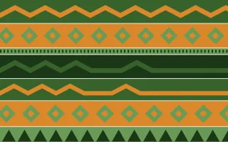 Emerald Isle Kilim — colourful green and orange kilim background