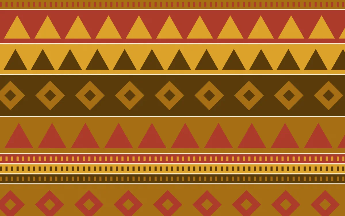 Fes Saffron Kilim — colourful brown, red and gold kilim background