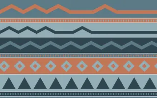 Fjord Mist Kilim — colourful blue, orange and teal kilim background