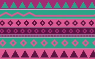 Holi Splash Kilim — colourful pink and teal kilim background
