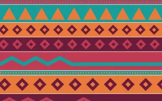 Island Punch Kilim — colourful red, teal and orange kilim background