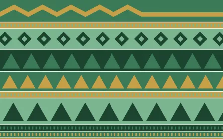 Jade Dynasty Kilim — colourful green and gold kilim background